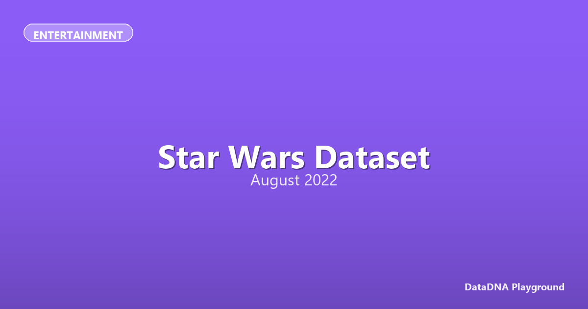 Star Wars Dataset - Onyx Data