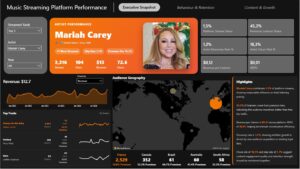 Music Streaming Platform Performance