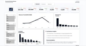Executive Business Review Dashboard
