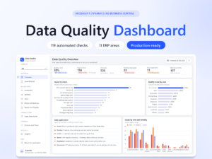 Business Central Data Quality Dashboard